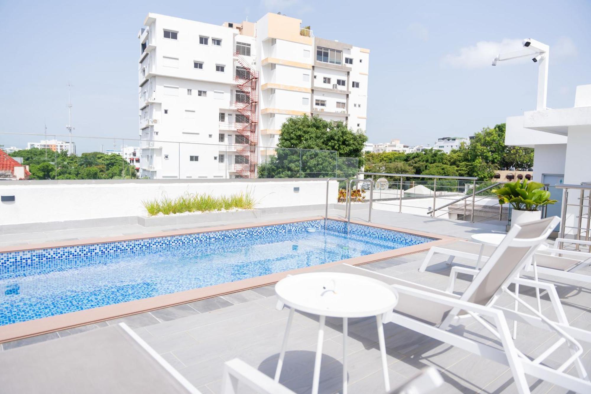 Hotel Stay Here Suites Santo Domingo Kültér fotó