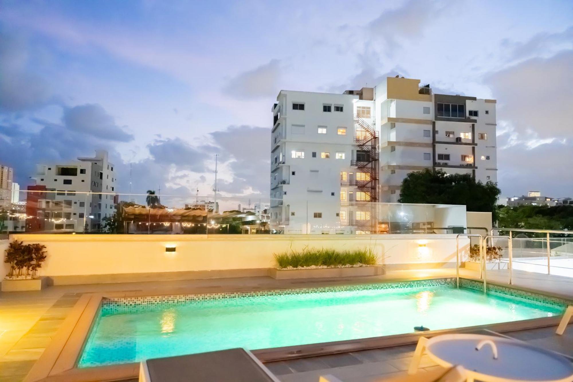 Hotel Stay Here Suites Santo Domingo Kültér fotó